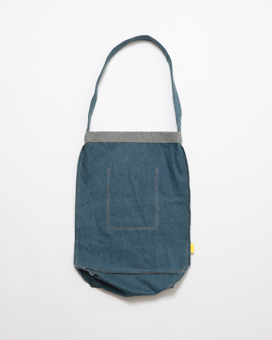 Denim Flipped Bag - Blue Jeans
