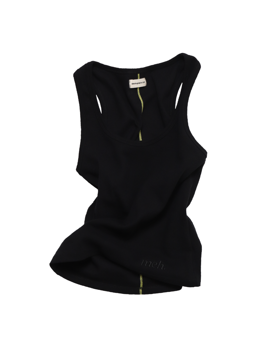 Back Line Tank - Black