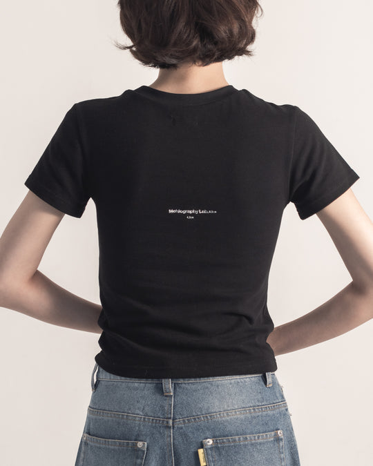 Unfinished Baby T -Black