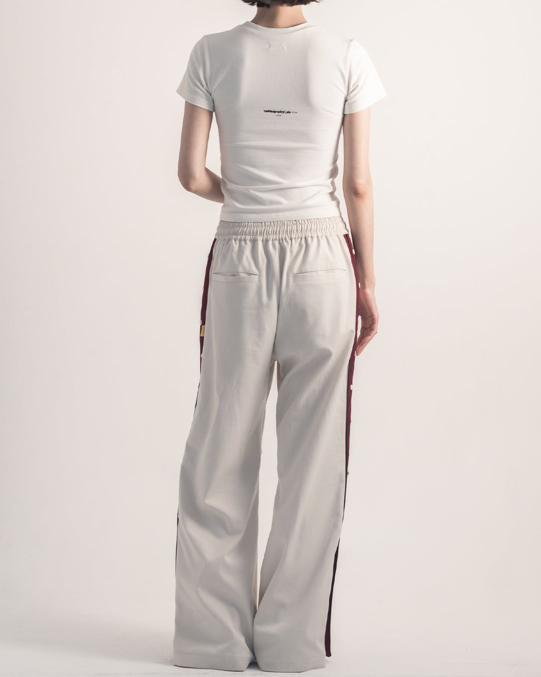 Unfinished Baby Tee -White