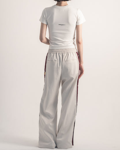 Unfinished Baby Tee -White
