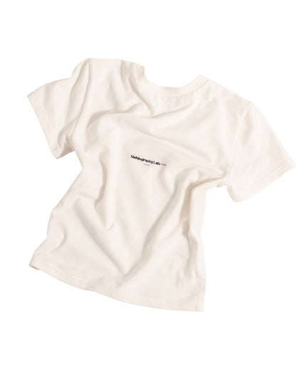 Unfinished Baby T -White