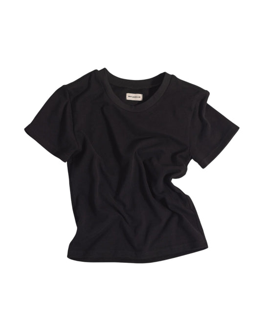 Unfinished Baby T -Black