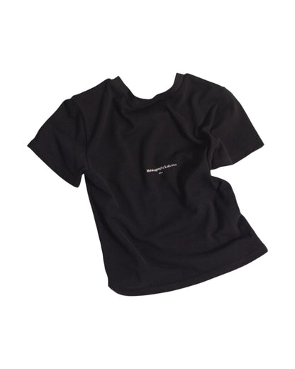 Unfinished Baby T -Black
