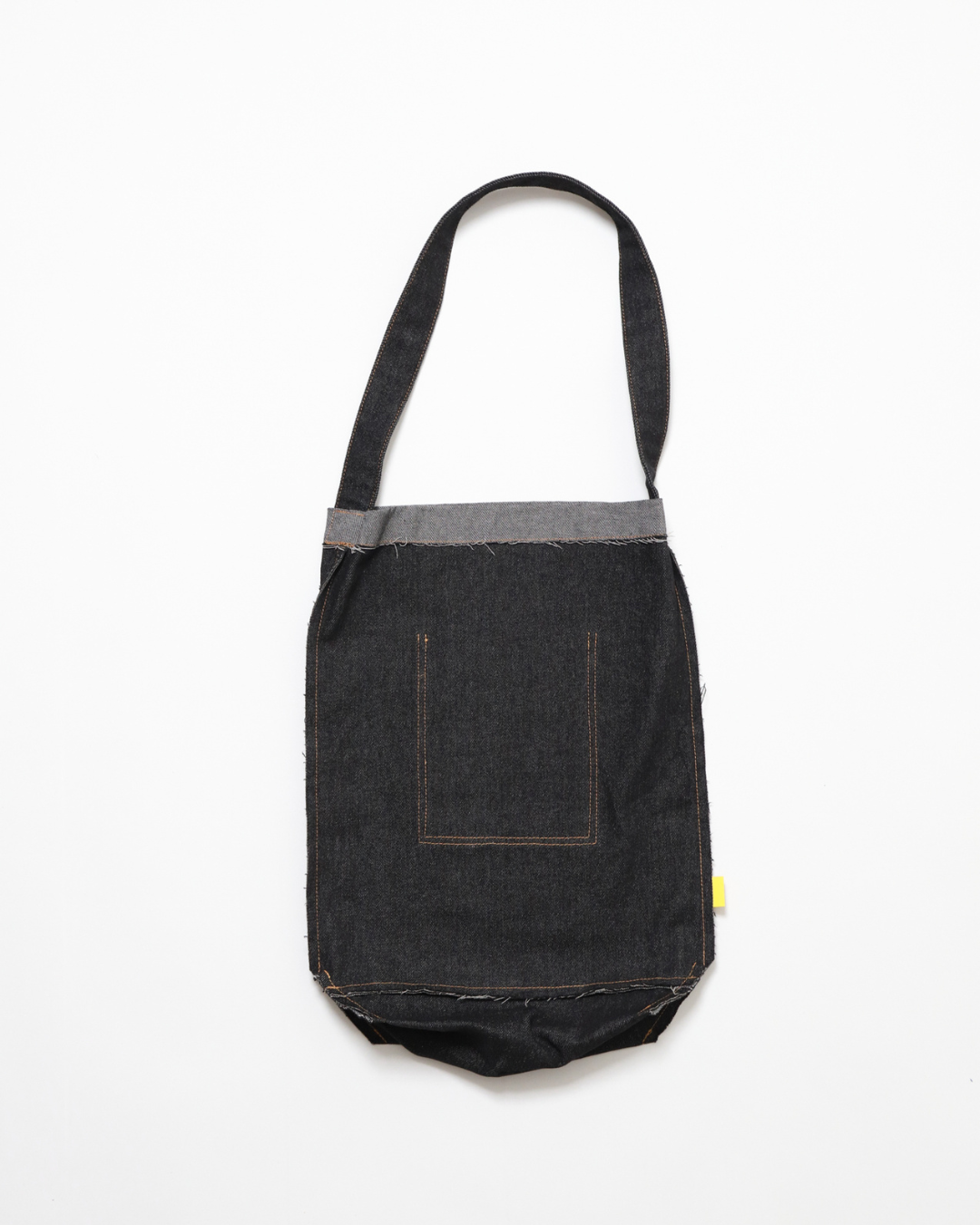 Denim Flipped Bag - Black Jeans