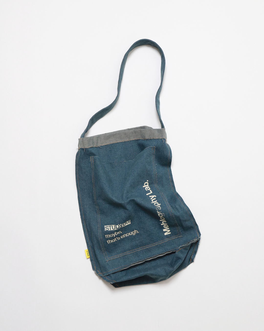 Denim Flipped Bag - Blue Jeans