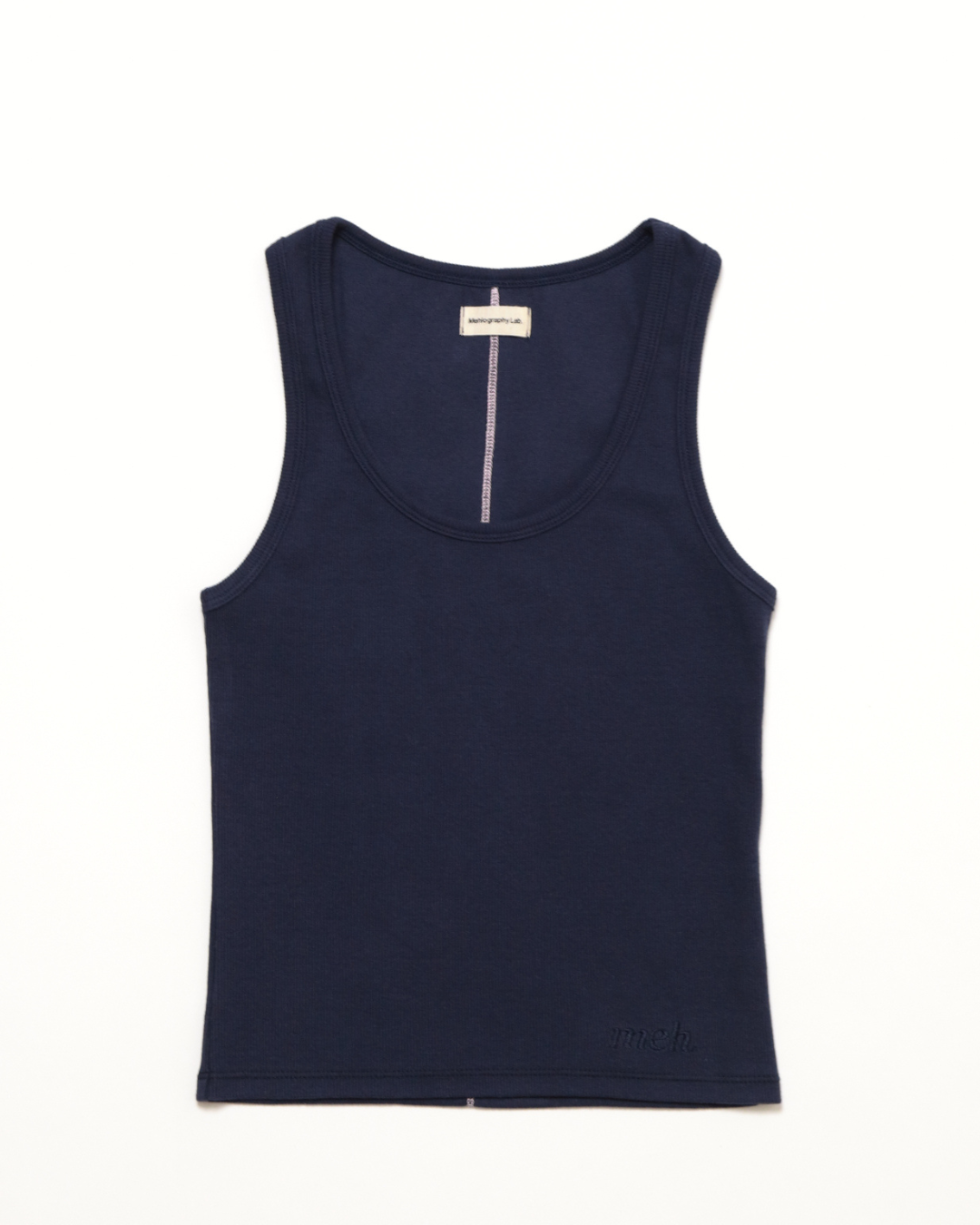 Back Line Tank - Navy