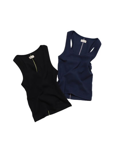 Back Line Tank - Black