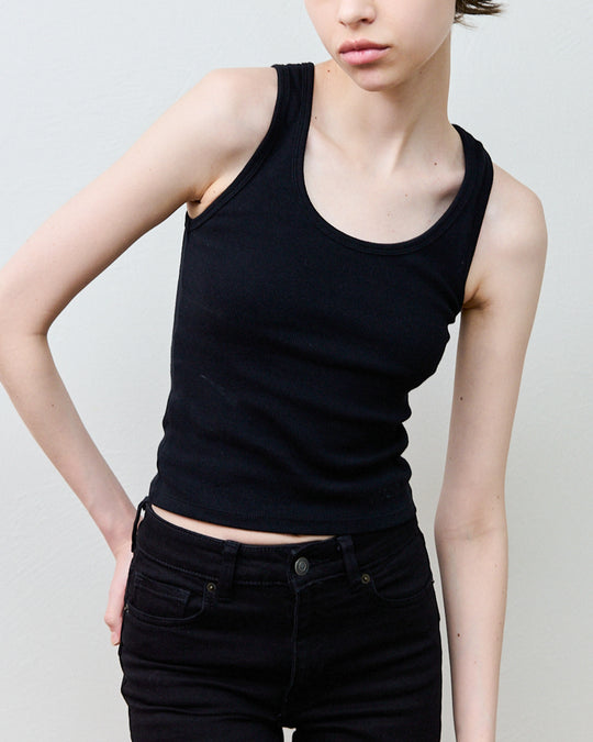 Back Line Tank - Black