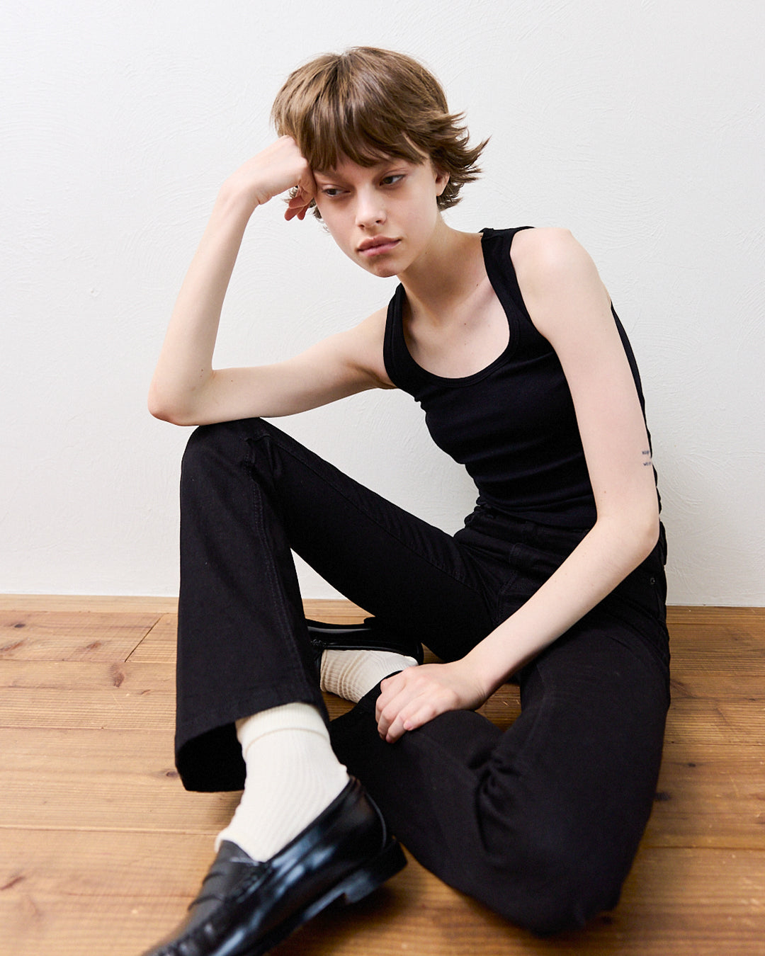 Back Line Tank - Black