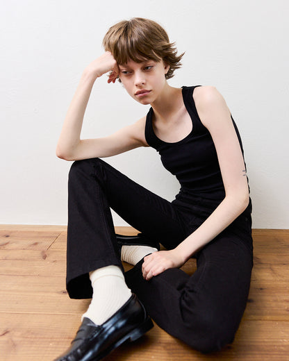 Back Line Tank - Black