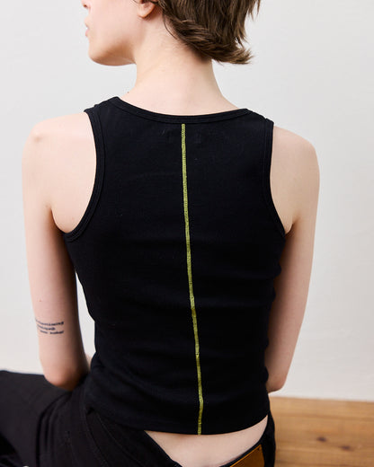 Back Line Tank - Black