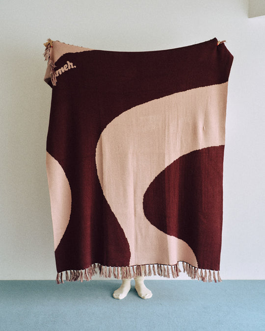 Wear Blancket - Burgundy bv10