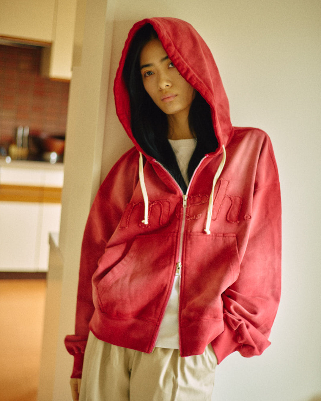 Alive Hoodie -Red- - 06