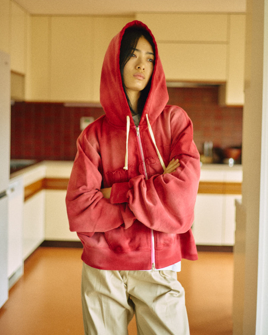Alive Hoodie -Red- - 01