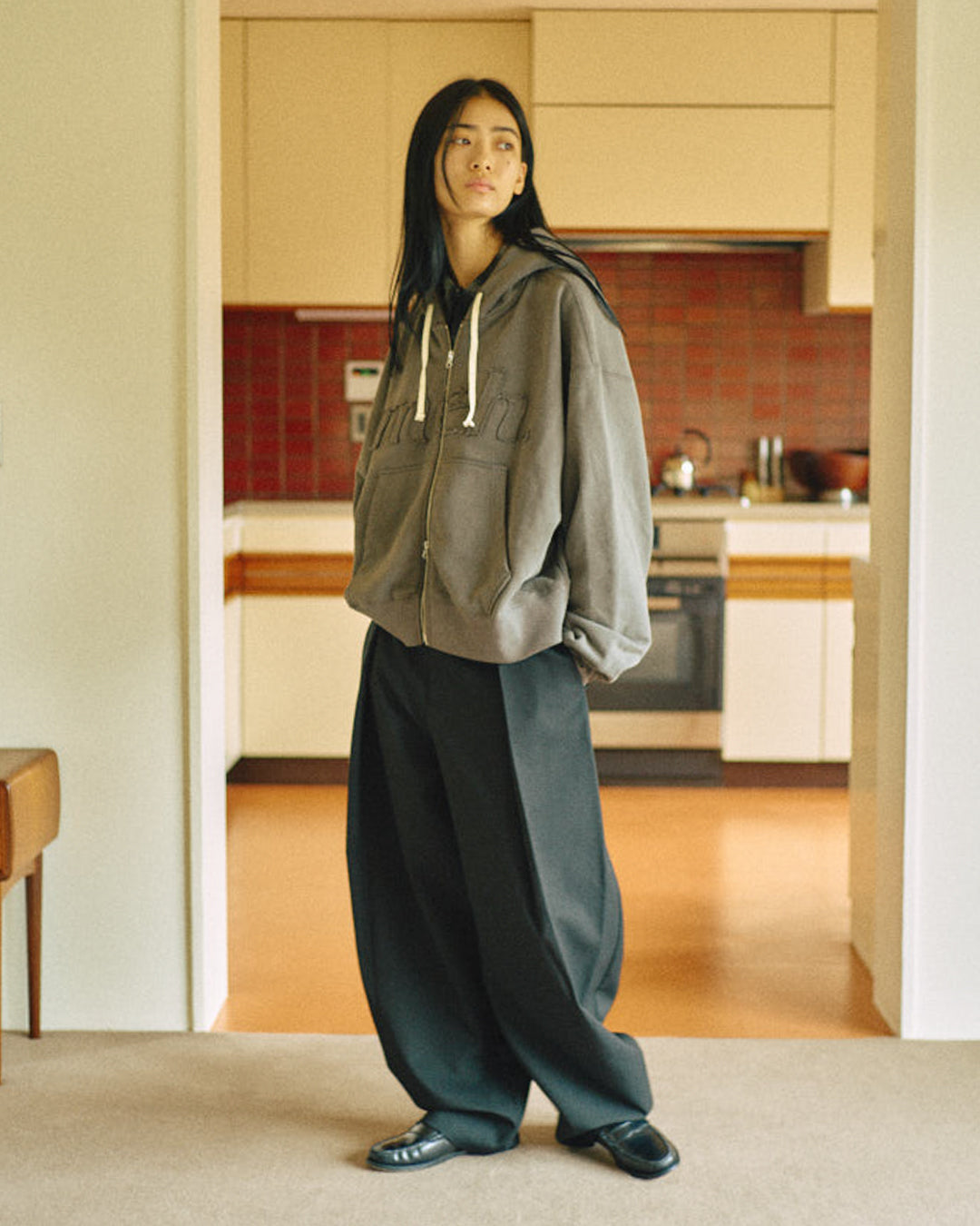 Alive Hoodie -Chacol Gray- - 23