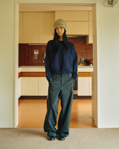 Light Knit Cap -Beige- - 11