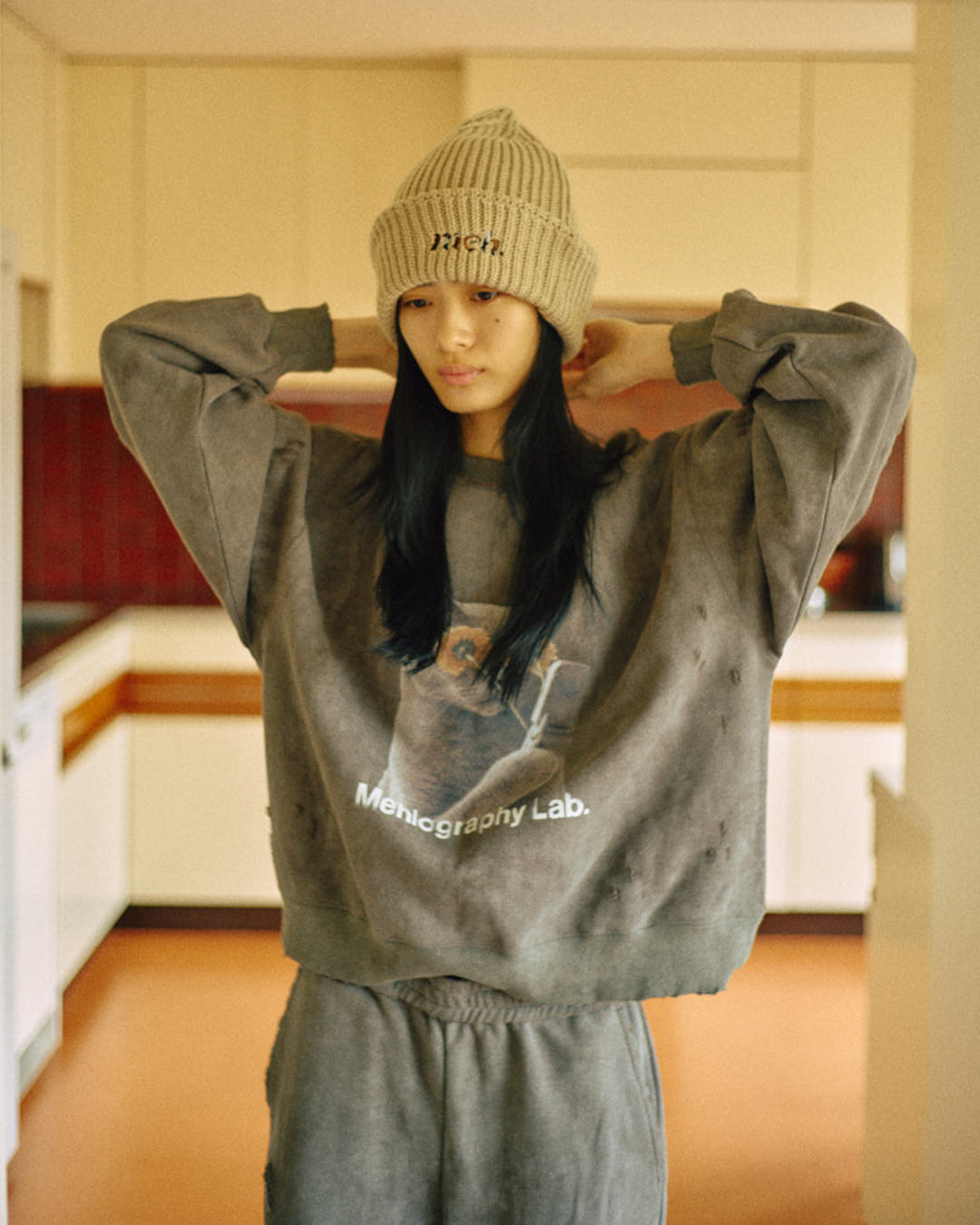 Strange Print Sweat - 14