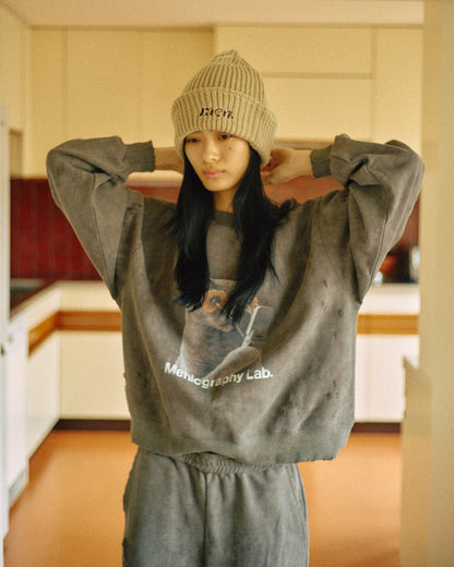 Strange Print Sweat - 14
