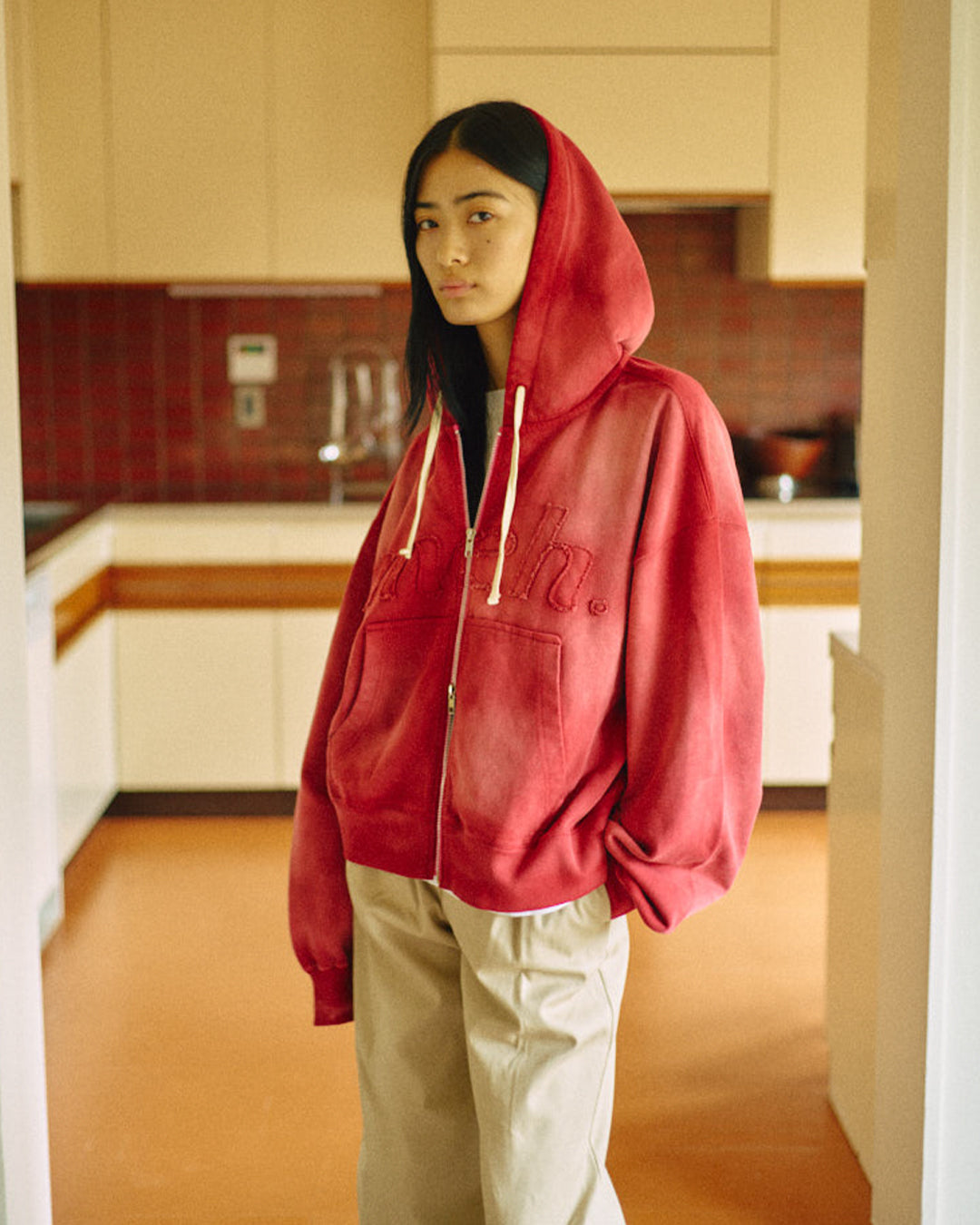 Alive Hoodie -Red- - 16