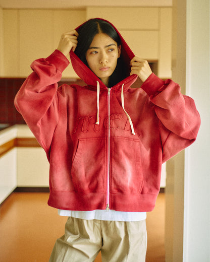Alive Hoodie -Red- - 04