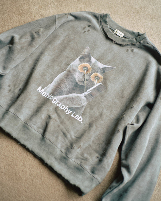 Strange Print Sweat - 03