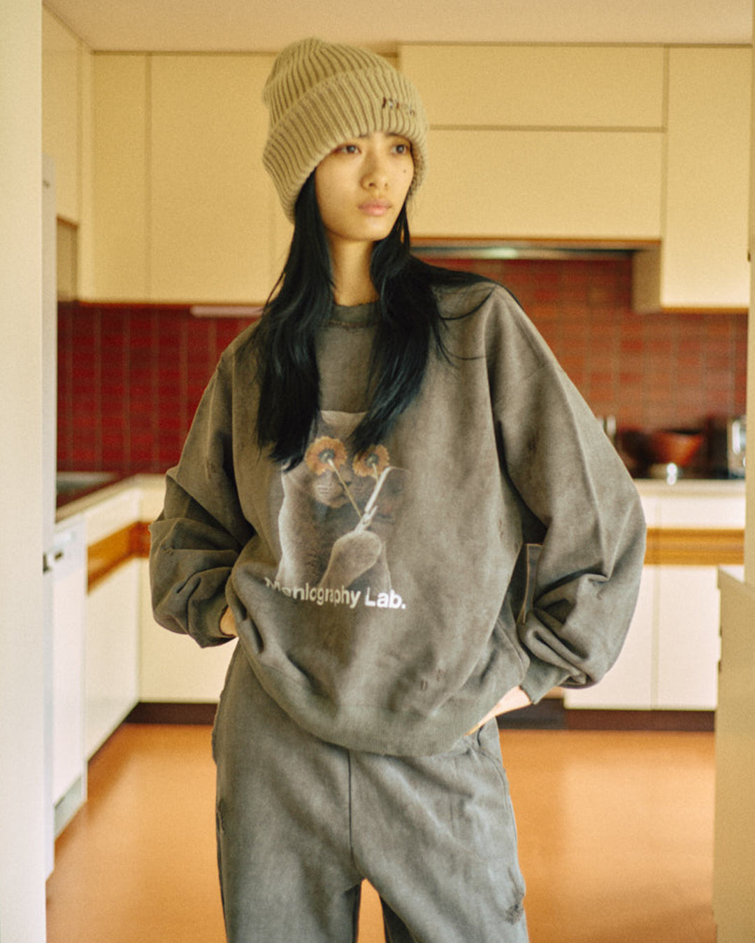 Strange Print Sweat - 16