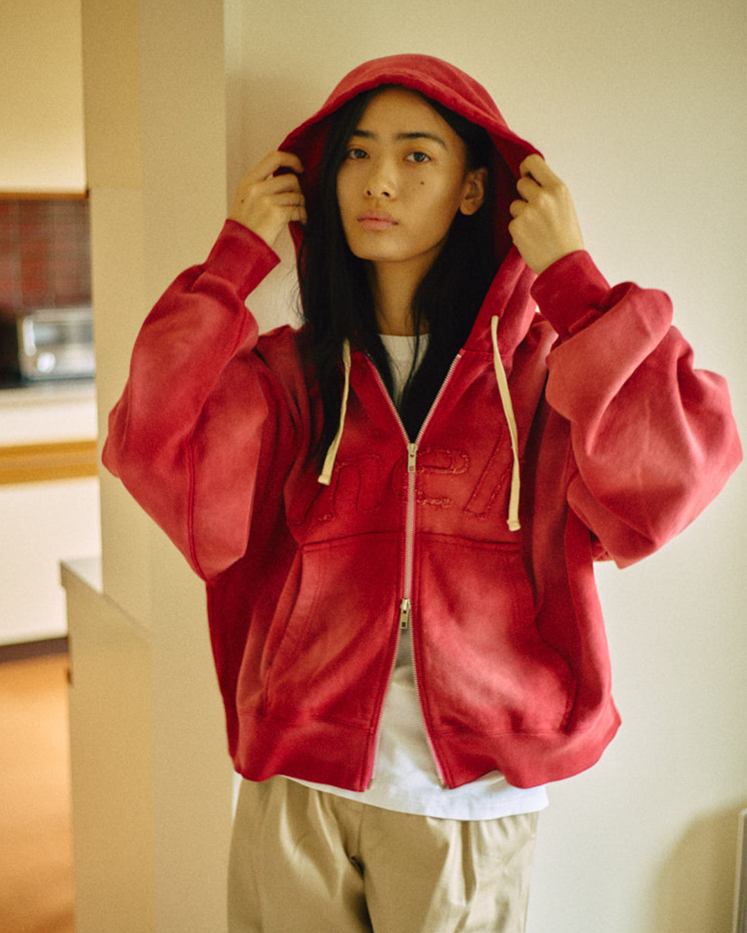 Alive Hoodie -Red- - 09