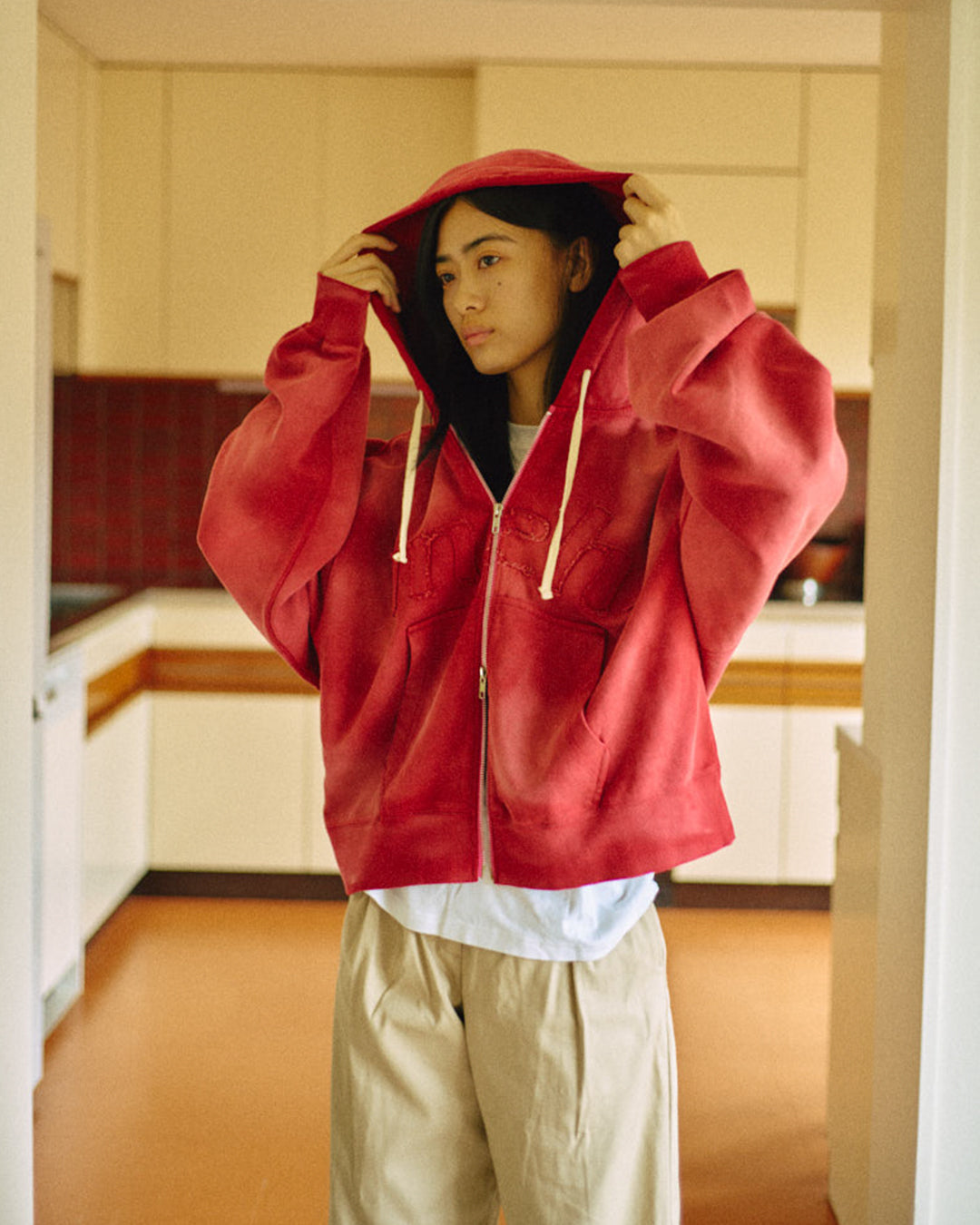 Alive Hoodie -Red- - 14