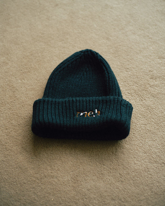 Light Knit Cap -Black- - 01