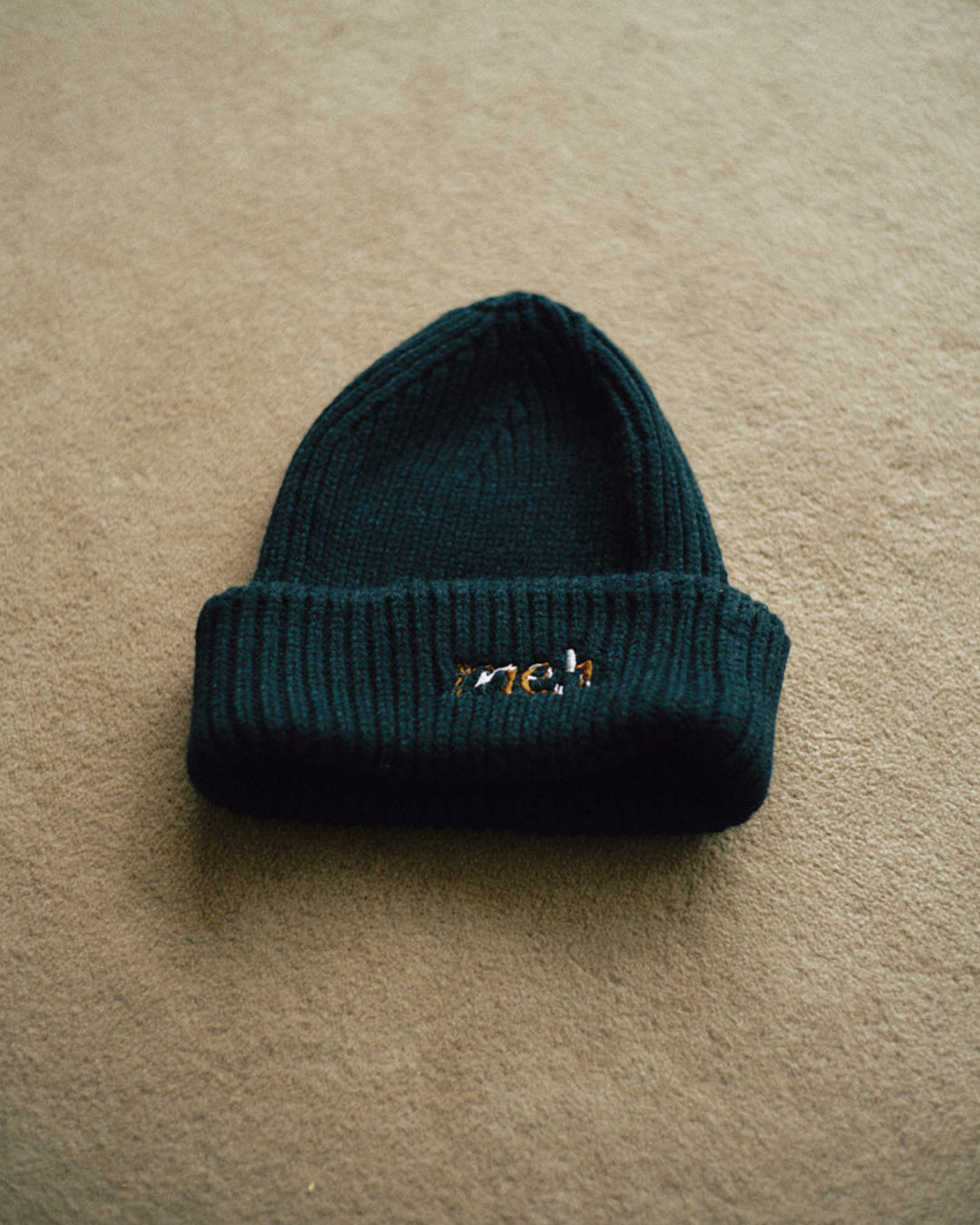 Light Knit Cap -Black- - 01