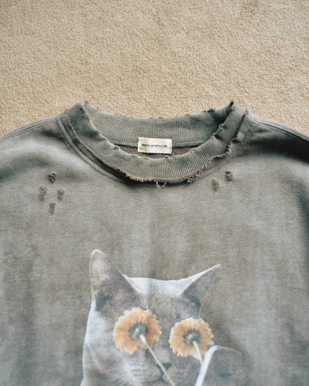 Strange Print Sweat - 05