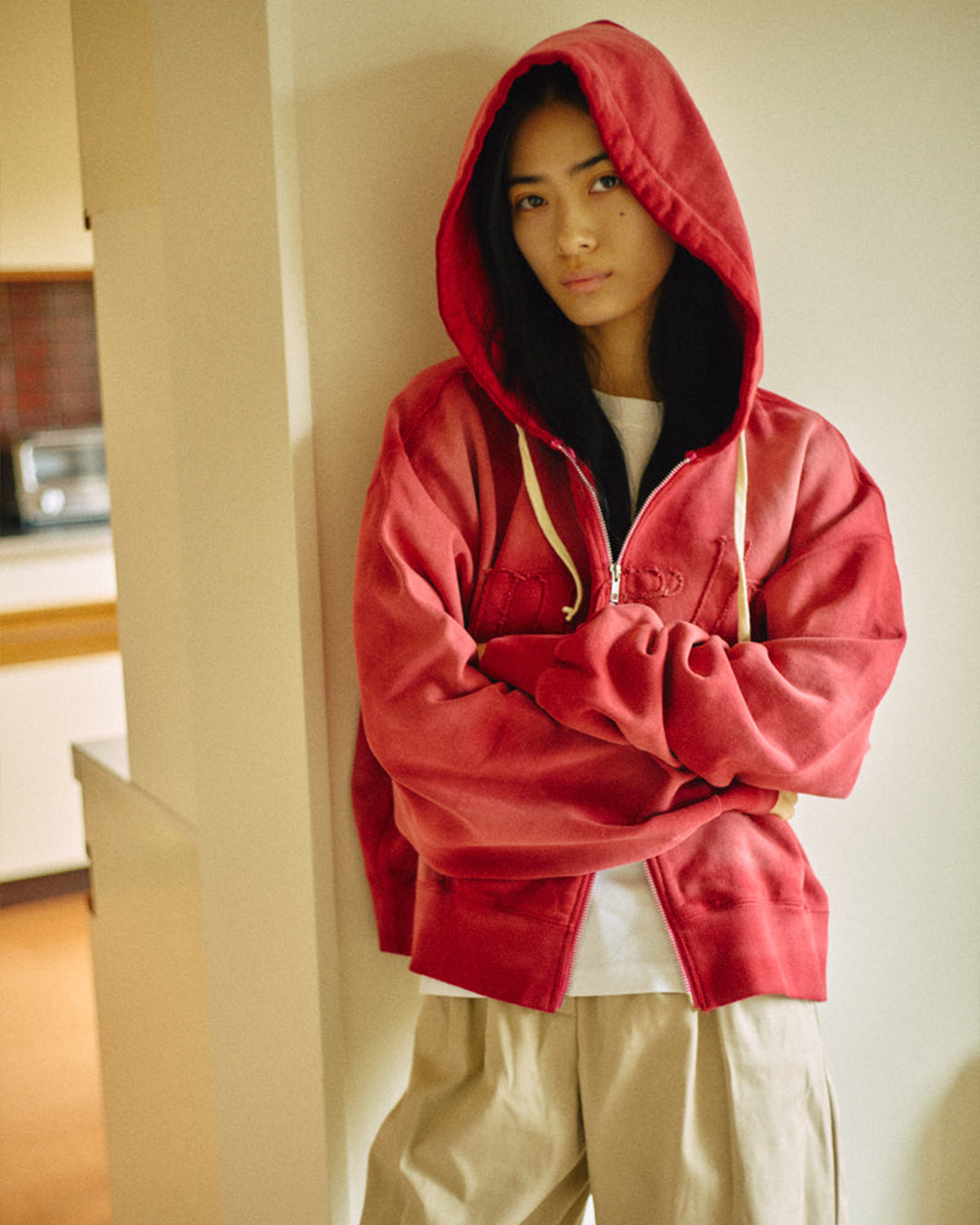 Alive Hoodie -Red- - 07